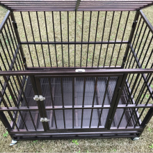 Heavy Duty Metal Dog Pet Crate Cano de gaiola de aço (Made In China, Cheap Price)